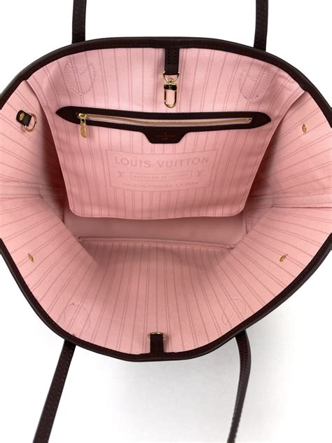 Louis Vuitton neverfull rose ballerine